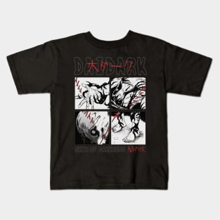 Zaha Sanko - DAI - DARK - Manga Design V3 Kids T-Shirt